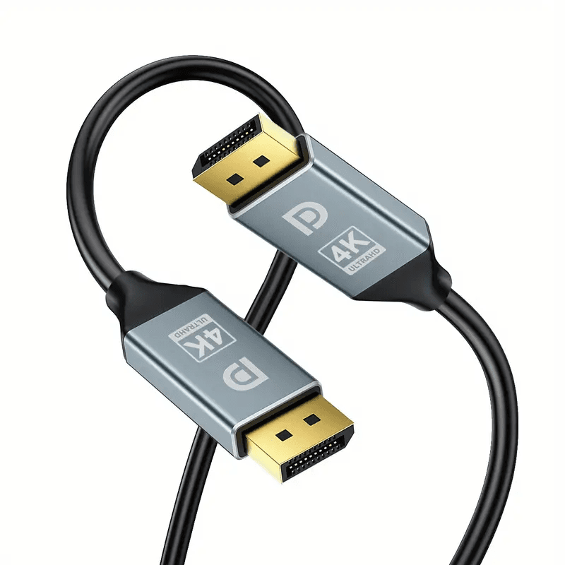 DisplayPort 1.2 Premium 4K Cable 21.6Gbps High-Speed 1.5M