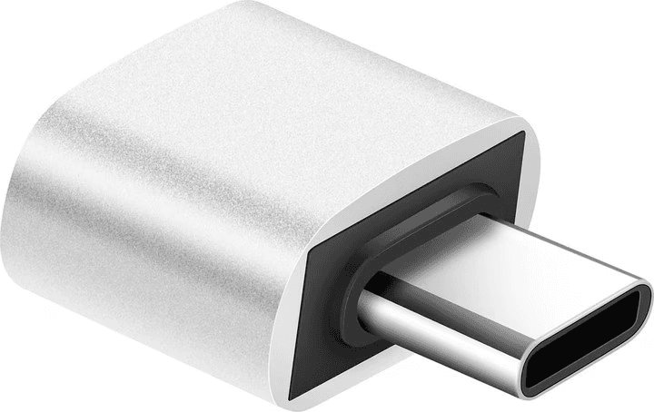 Lecteur de carte TF SD USB-C vers USB avec boîtier en alliage de zinc Modèle C01