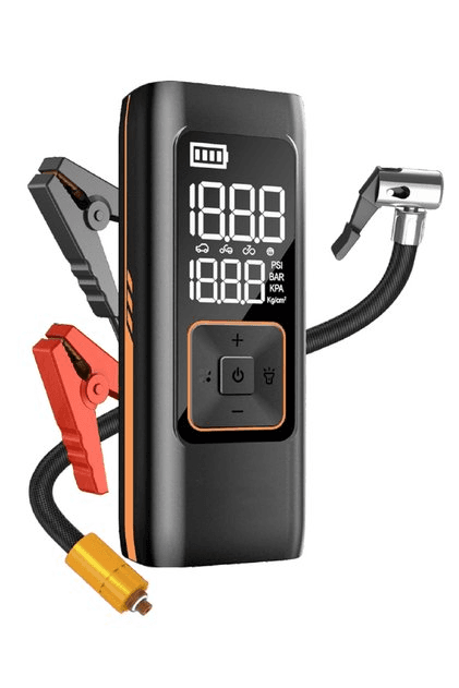 Intax 5-in-1 Portable Smart Jump Starter & Cordless Air Pump Model: YT-238
