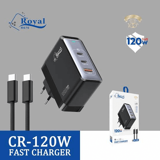 Royal R676 CR-120W GaN Fast Charger