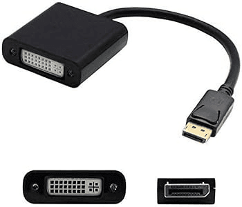 Adaptateur DisplayPort Vers DVI Noir
