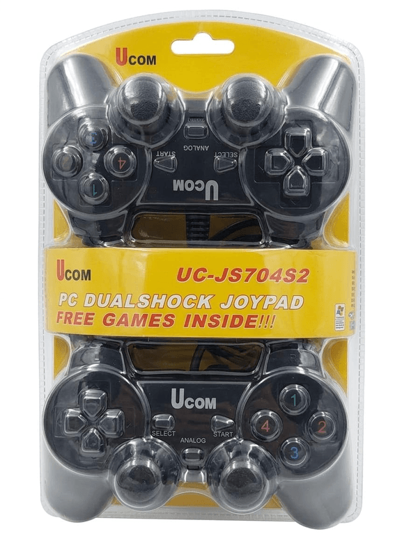 UCOM UC-JS704S2 PC Dual Shock Joypad Controller