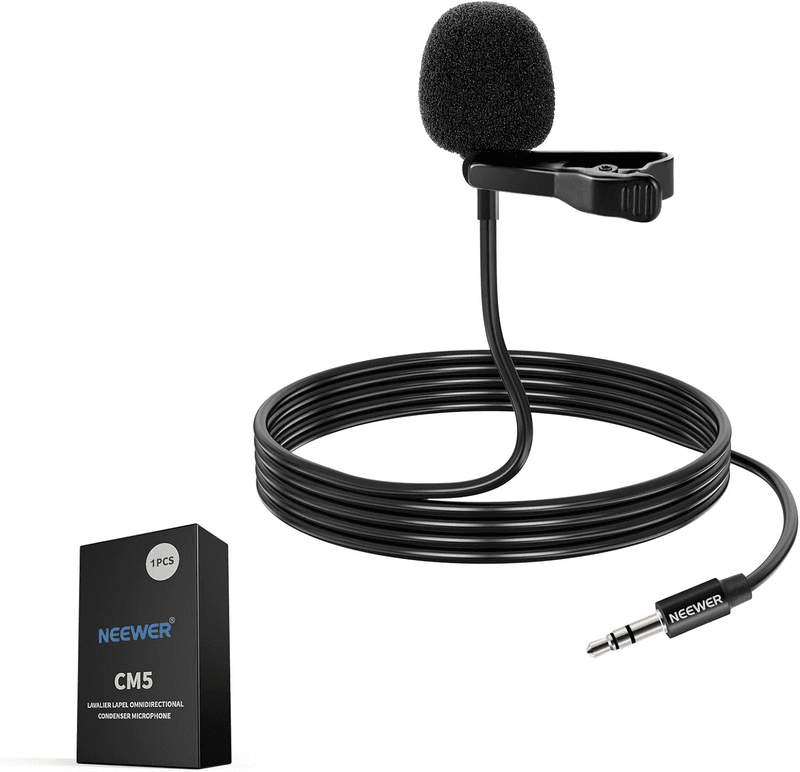 Micro-cravate professionnel double avec haute qualité sonore