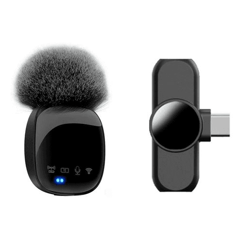 Royal MC-02 wireless lavalier microphone kit with a Type-C connector