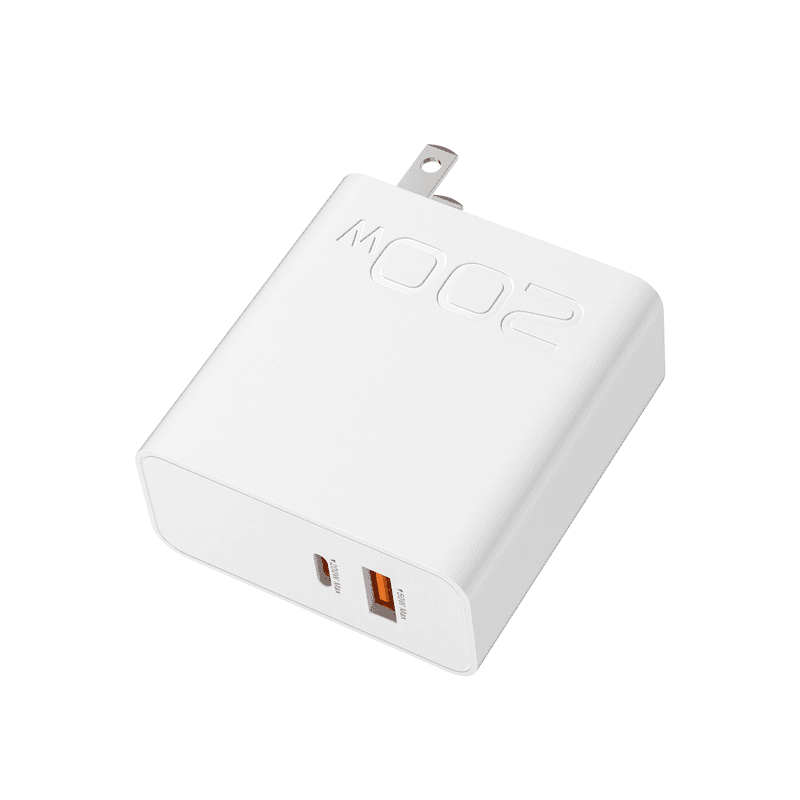 PD200W & QC5.0 200W USB Quick Charger Super Fast Charger 200W USB Power Adapter for iPhone/Xiaomi/Samsung