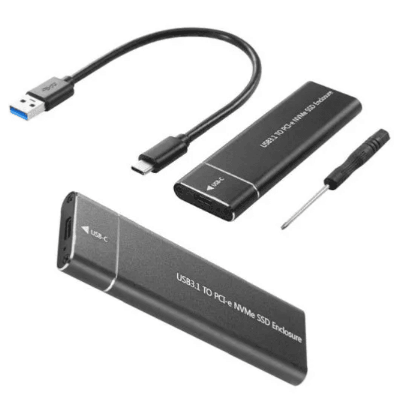 Enceinte externe USB 3.0 Type-C pour disque M.2 NGFF