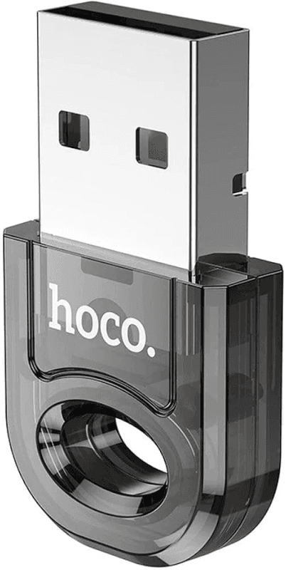 Hoco Mini Portable USB BT Adapter, BT 5.1, 10m Range, 3.0Mbps