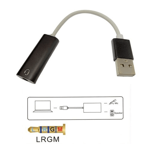USB SOUND CARD HIFI MAGIC VOICE 7.1CH LRGM