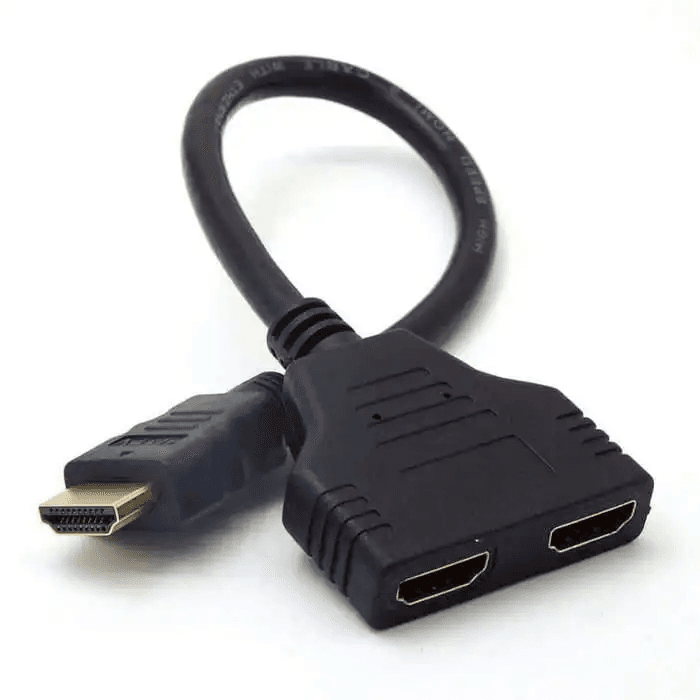 Répartiteur HDMI Mâle vers 2 HDMI Femelle