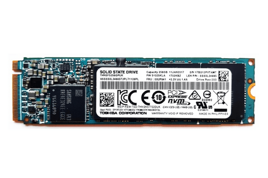 Disque SSD M.2 NVMe 256GB 512GB 1T Toshiba