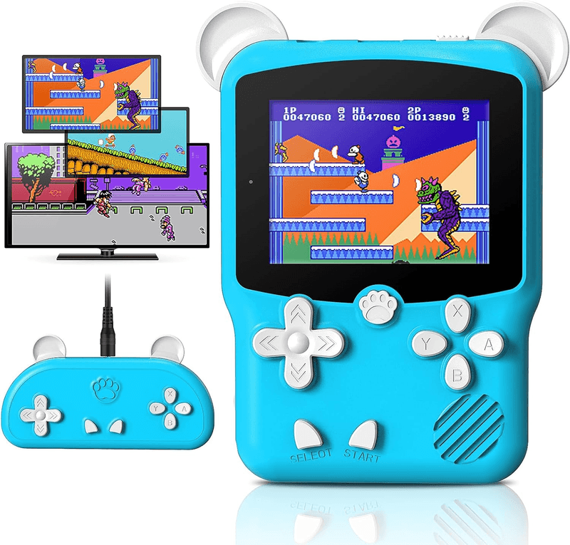 Console portable rétro avec écran LED