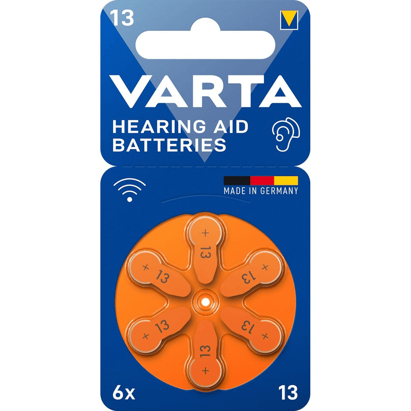 Varta Hearing Aid PR48 Pile bouton ZA 13 zinc-air 1.4 V 6 pc(s)