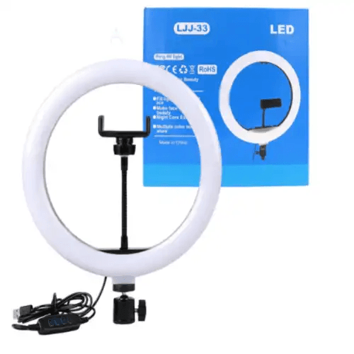 Anneau lumineux LED LJJ-30 Lampe de remplissage 30CM 12 pouces