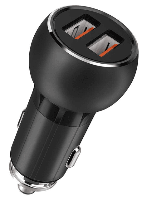 Chargeur Voiture Métallique Rapide Royal R676