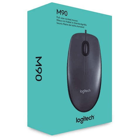 Logitech M90 Full-size Corded Mouse