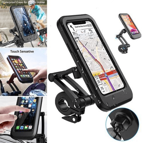 Waterproof case for phone holder 360 free rotation