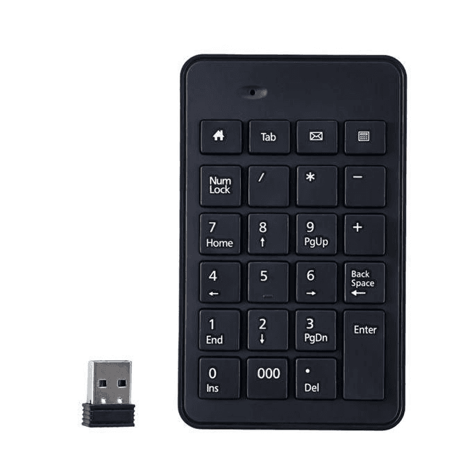 Multi function numeric keypad