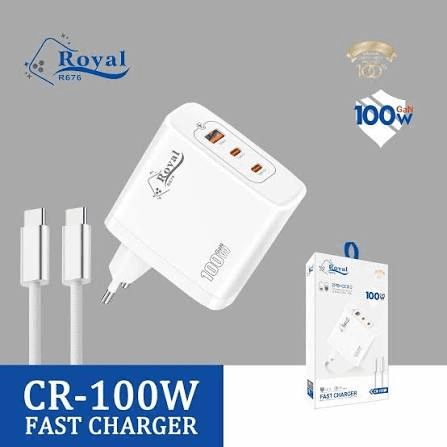 Royal R676 CR-100W GaN Fast Charger