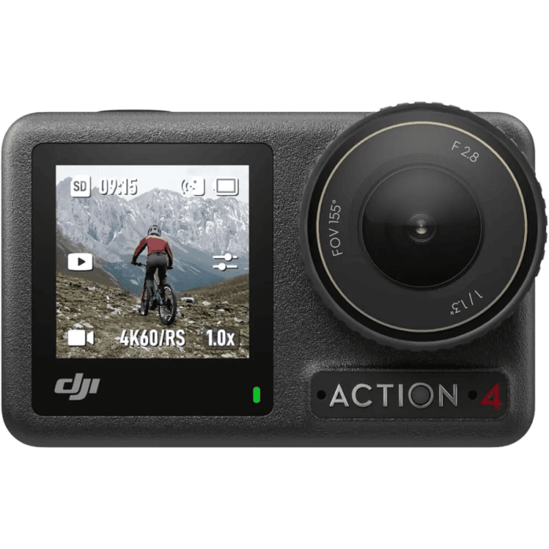 DJI Osmo Action 4 Essential Combo Caméra d'action 4K ultra grand angle