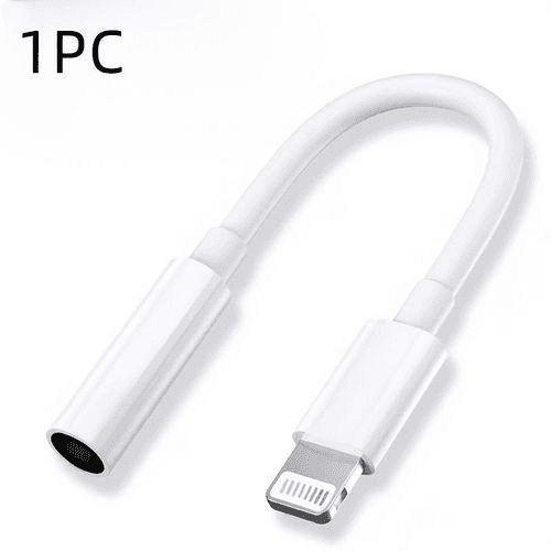 Adaptateur pour iPhone, Adaptateur Jack vers Prise Casque et kit Audio de 3,5mm