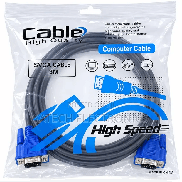 Cable SVga 3+2 L 3M high Quality