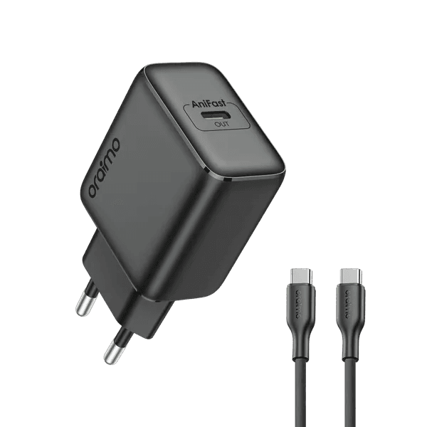oraimo PowerGaN 251 25W GaN Fast Mini Charger Set OCW-5251ECC