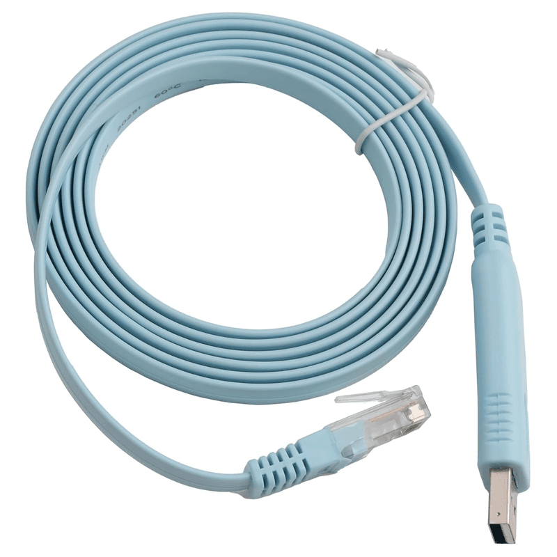 Câble USB vers RJ45 pour Console de routeur 1.8M ligne de débogage pour routeur et Console de routeur pour Cisco H3C HP Arba 9306