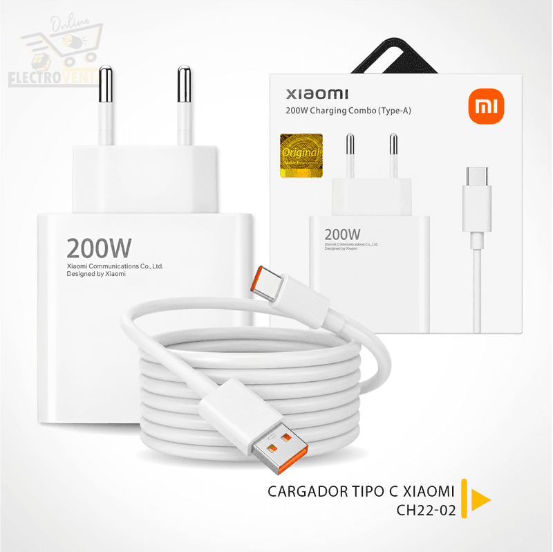 Chargeur HyperRapide Xiaomi 200W : Type-C